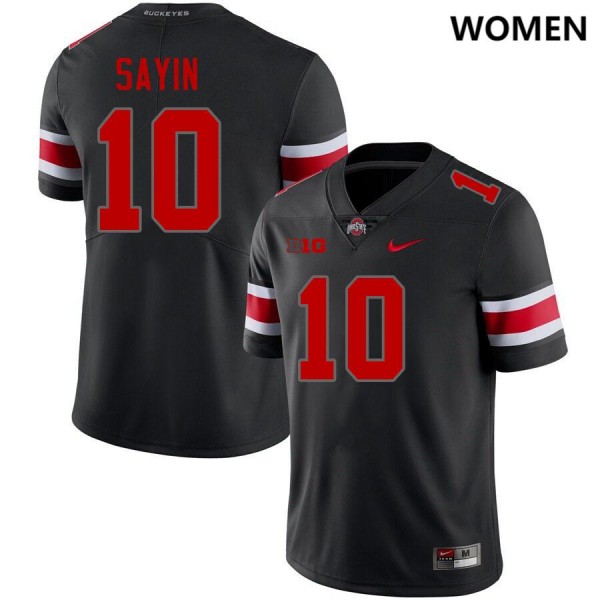 Women Ohio State Buckeyes Julian Sayin #10 Official Replica