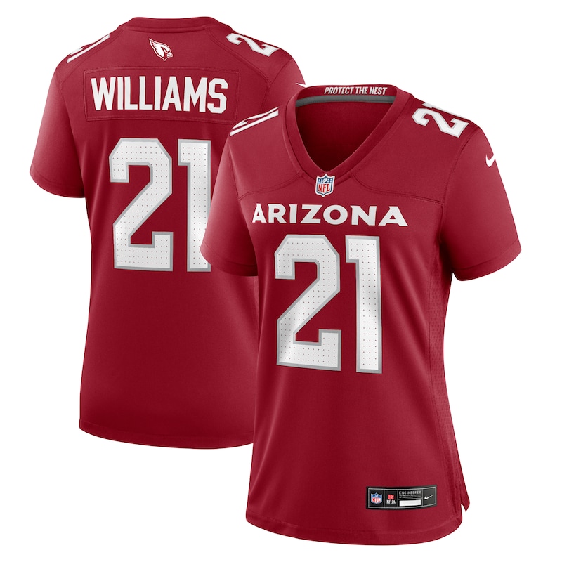 None Garrett Williams AZ Cardinals Championship Top-Grade Jersey