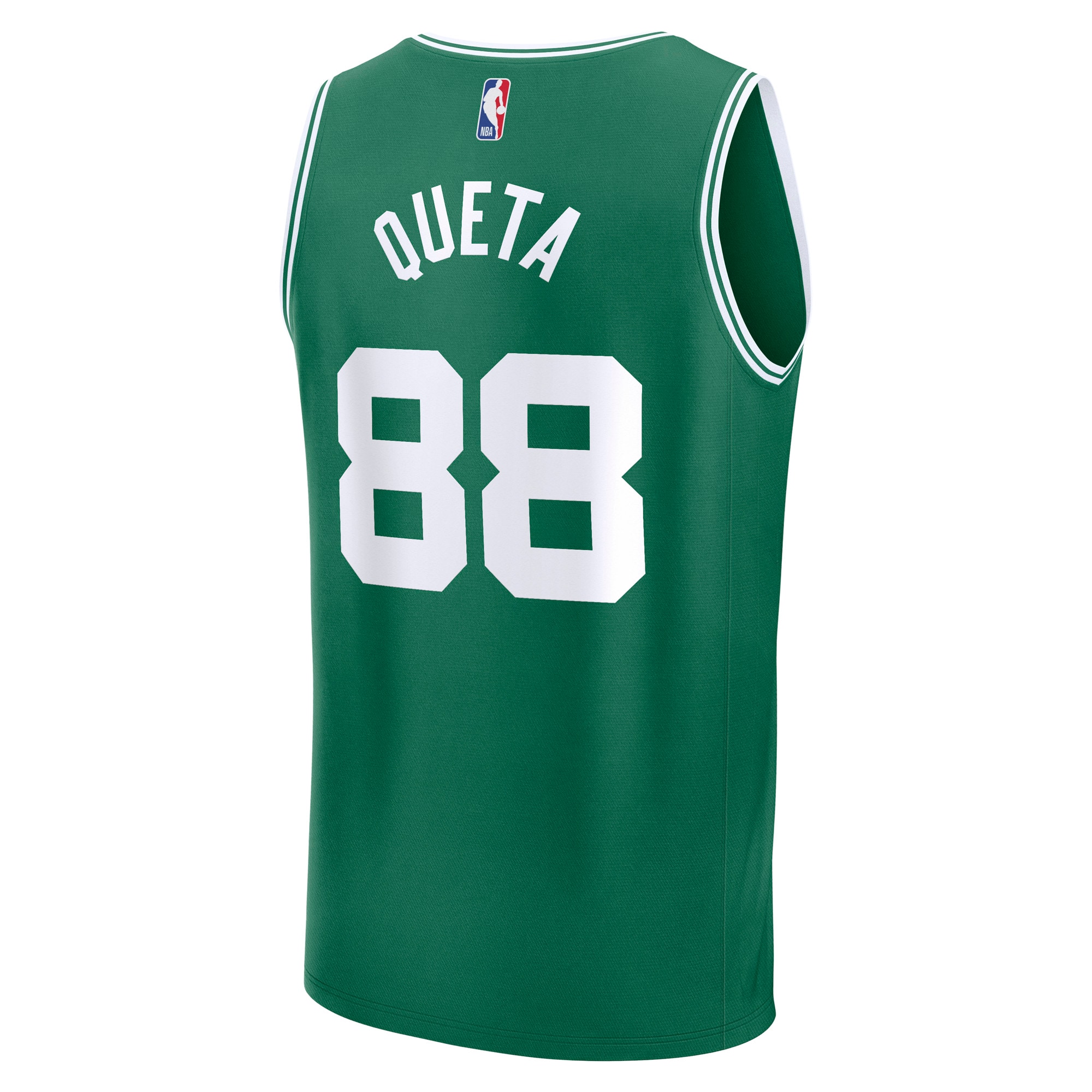 [LK] Neemias Queta Boston Celtics Fast Break Replica Player Jersey - Icon Edition - Kelly Green