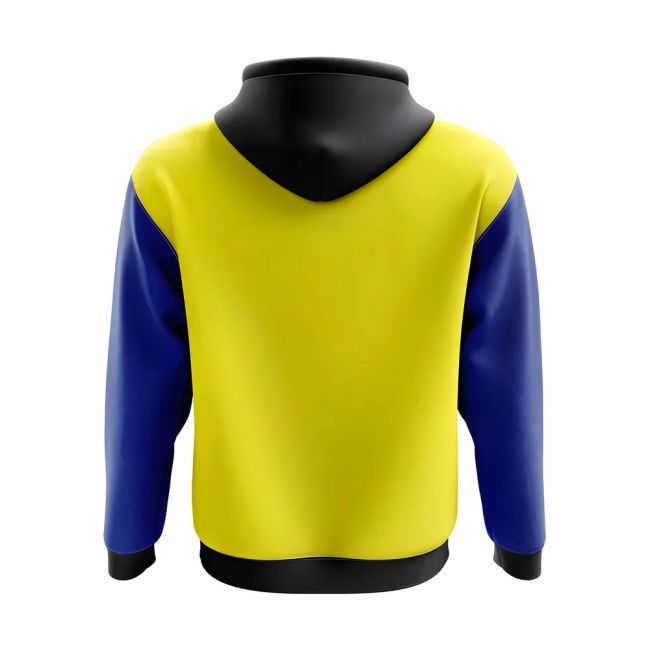 Aero-Dynamic Barbados Concept Country Football Hoody (Yellow)