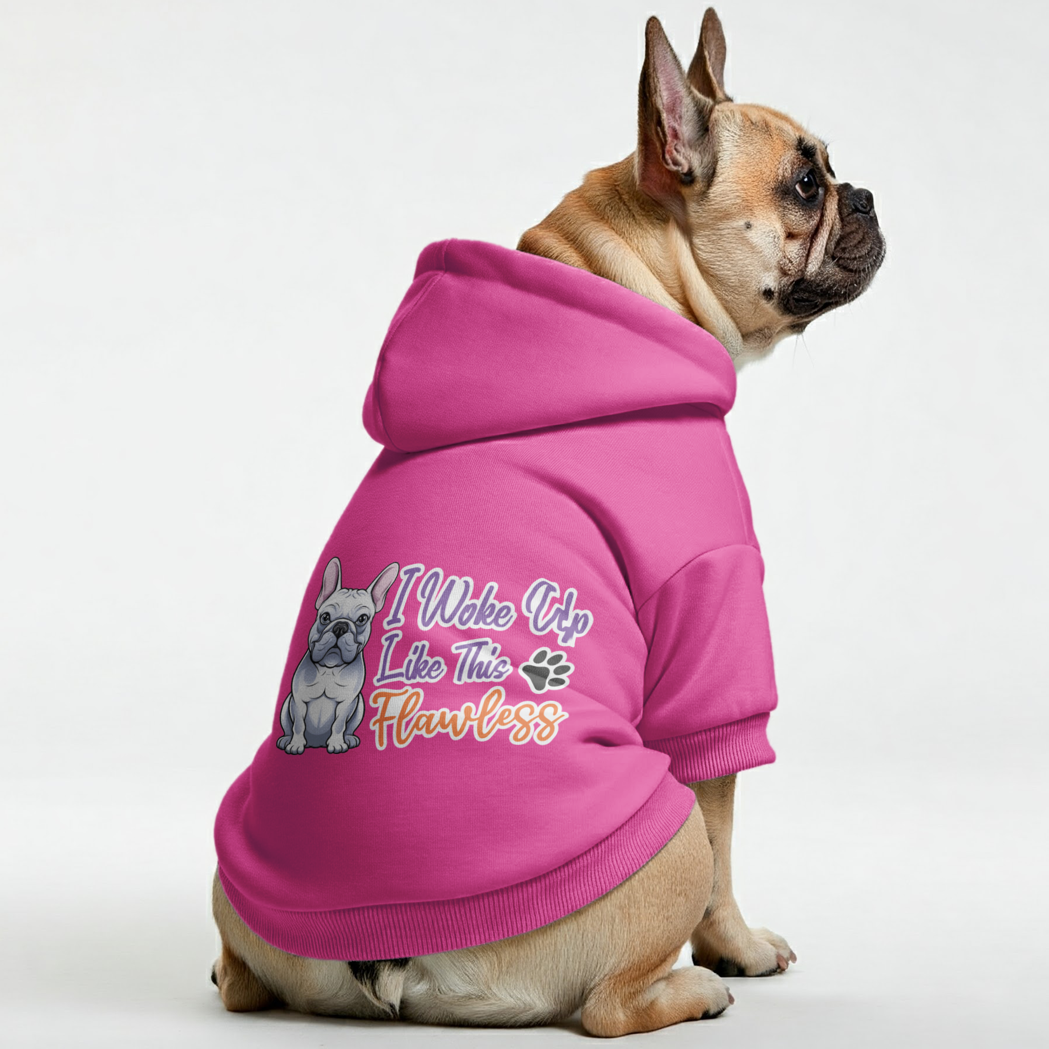 French Bulldog I Woke Up Like This Personalized French Bulldog Hoodies
