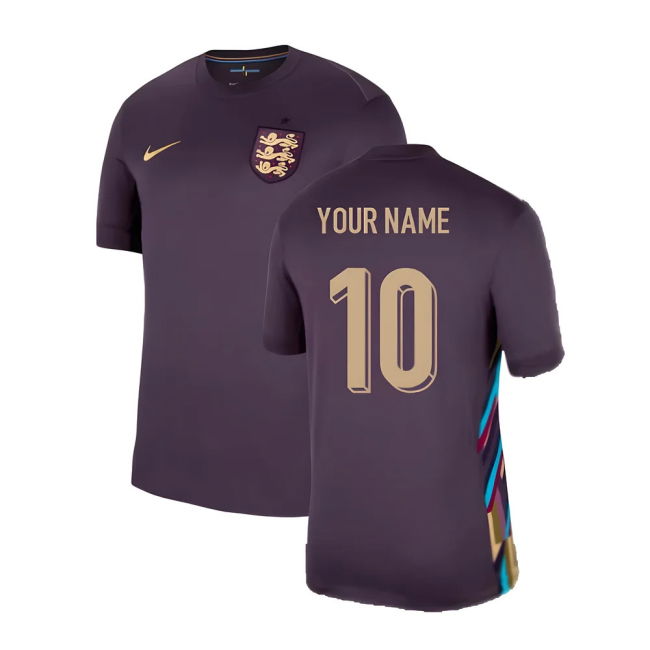 Authentic 2024-2025 England Away Authentic Euro Cup Replica Football