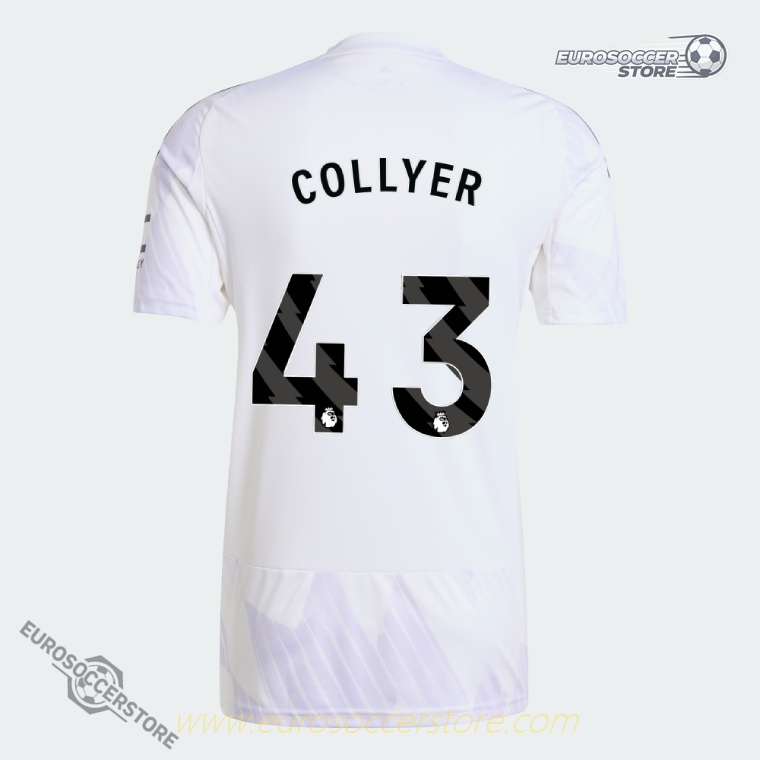 Manchester United 25-26 Away Jersey with COLLYER 43