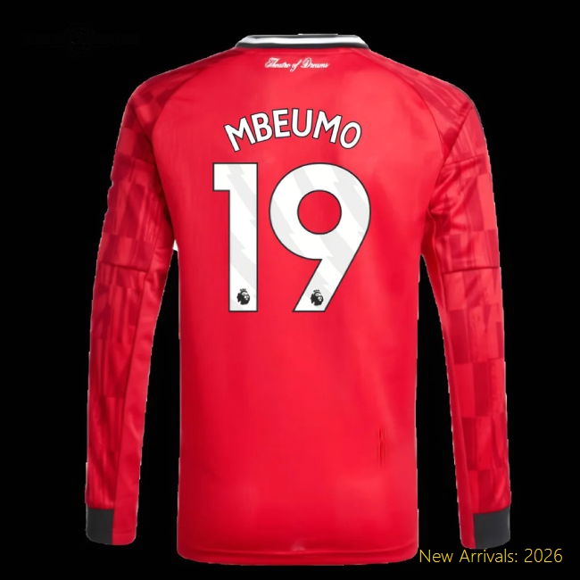 2025-2026 Man Utd Kids Safe Jersey Mbeumo Kids-safe Technology
