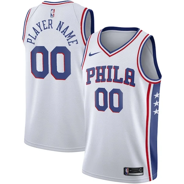 Philadelphia 76ers PHI Swingman Jersey - authentic stylish - White