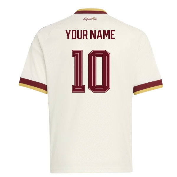 [WSG] 2026 2027 Spain Shirt Name) Away Uniform (Kids) (Your