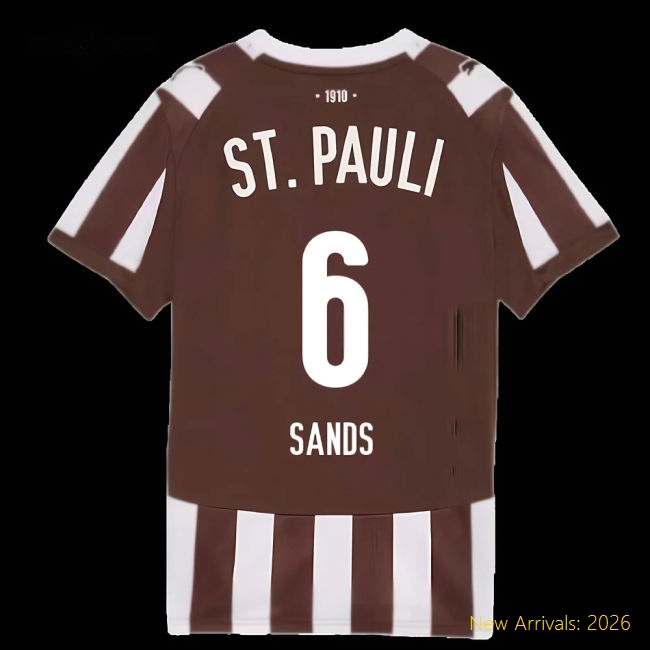 Premium Football Team Kids Jersey Sands 2025-2026 Puma Drycell