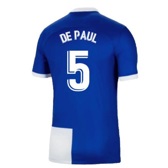 2023-2024 Atletico Madrid Road Jersey (de Paul 5) - Unique Style