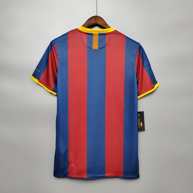 Premium Authentic Barca Barcelona FC 10-11 Retro Home Shirt