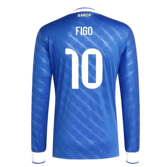 2025-2026 RM Third Football Shirt (Figo 10) Quick Dry Stretch Fabric