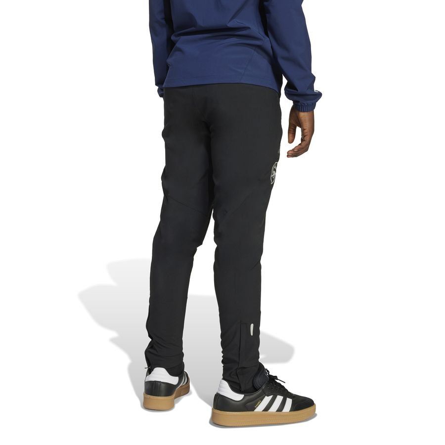 Arsenal Training Trousers Tiro 25 Competition Vis Tech Travel Jet Blac