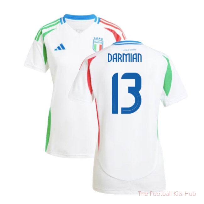 2024-2025 Italy Away Shirt (Ladies) (DARMIAN 13)