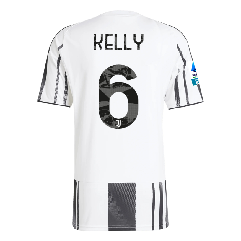Juventus Kelly 2025-2026 Ser Home Jersey – Authentic Shirt