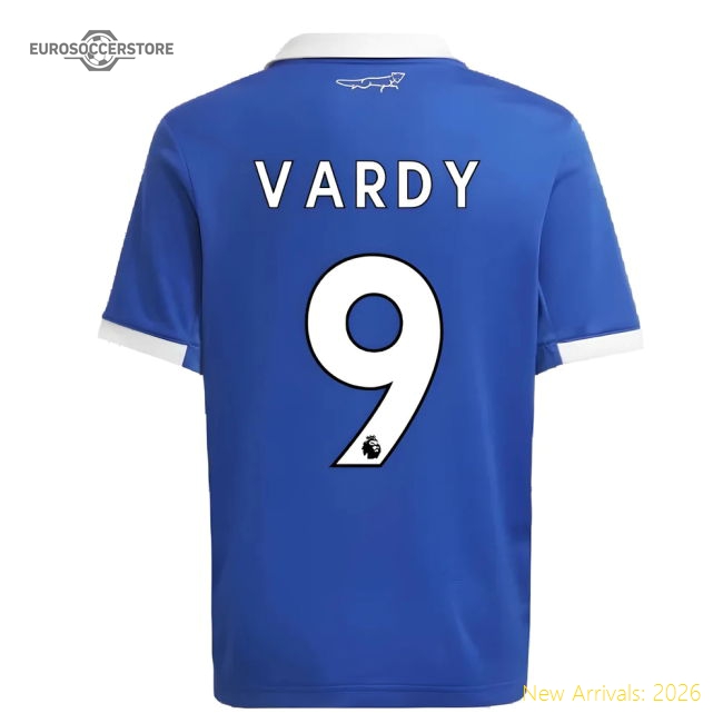 2022-2023 Leicester City Home Shirt (Kids) (VARDY 9)
