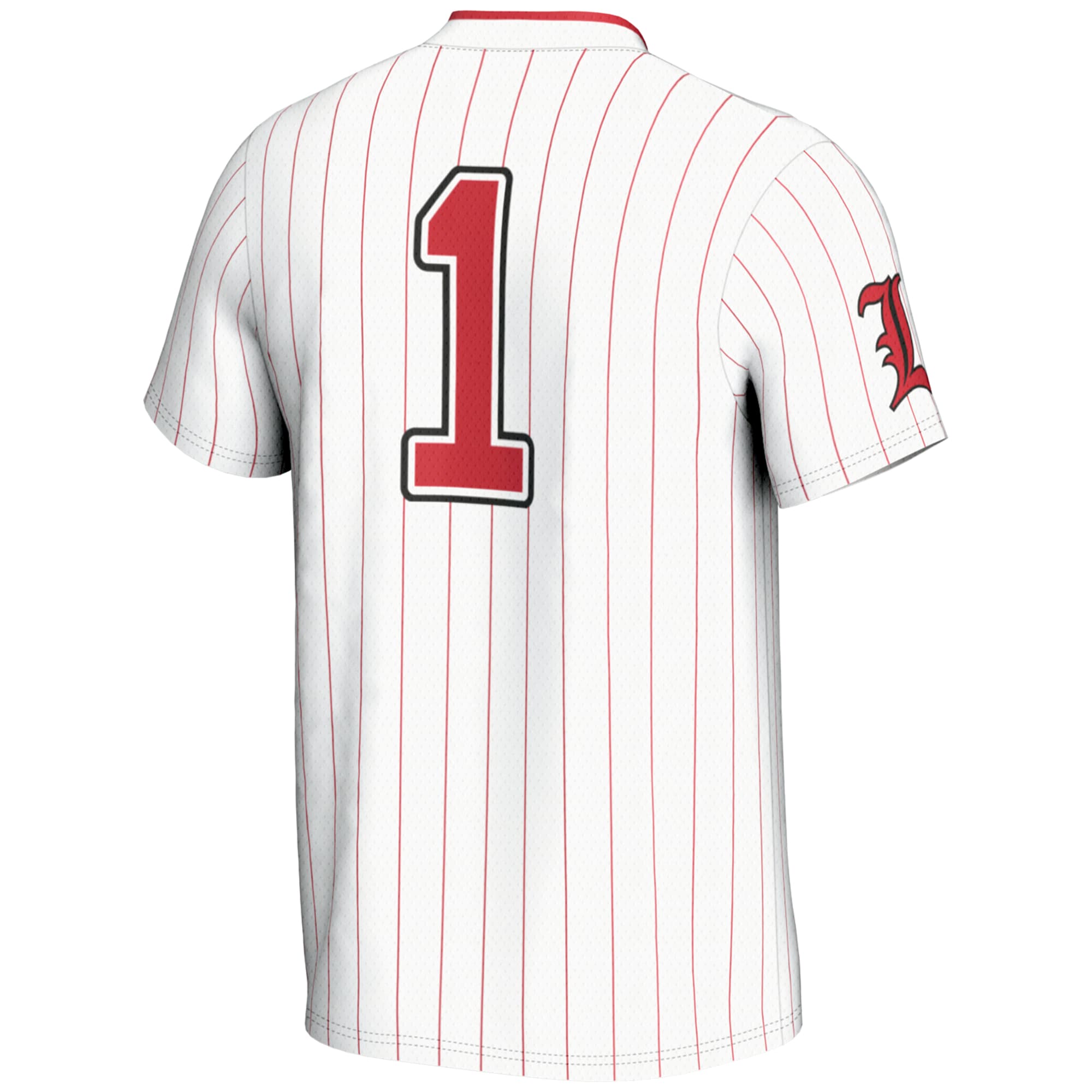 [NJP] Louisville Cardinals GameDay Greats Youth Lightweight Softball Jersey - White