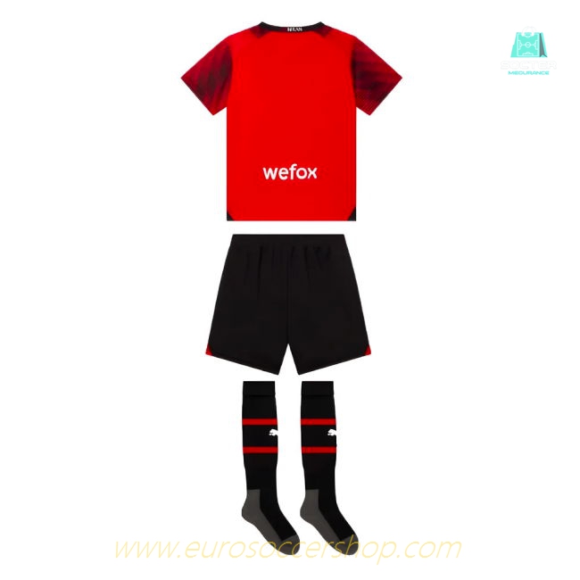 2023-2024 AC Milan Home Mini Kit (Ibrahimovic 11)