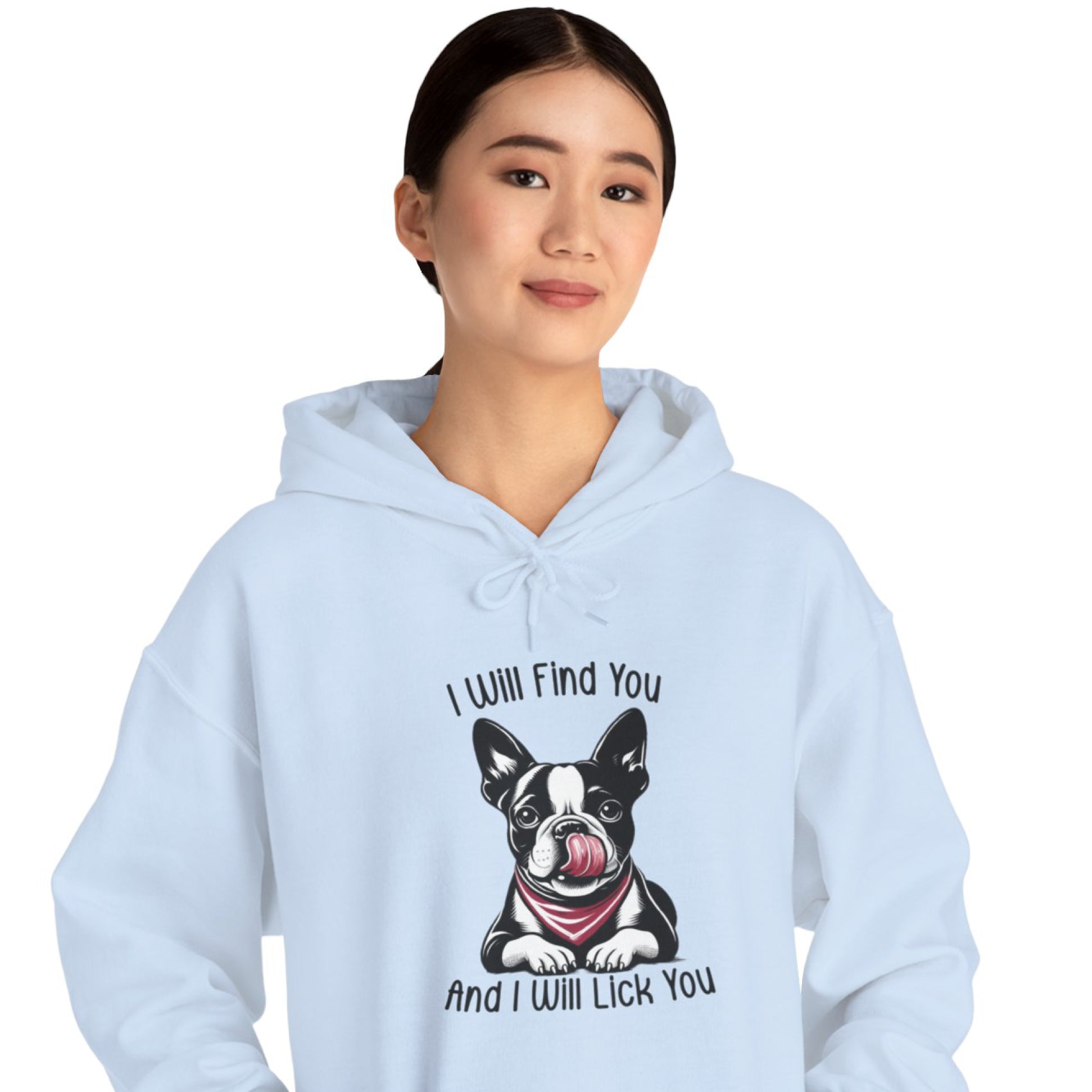 Jeeves - Comfy Unisex Hoodie For Boston Terrier Lovers Pet Owner Apparel