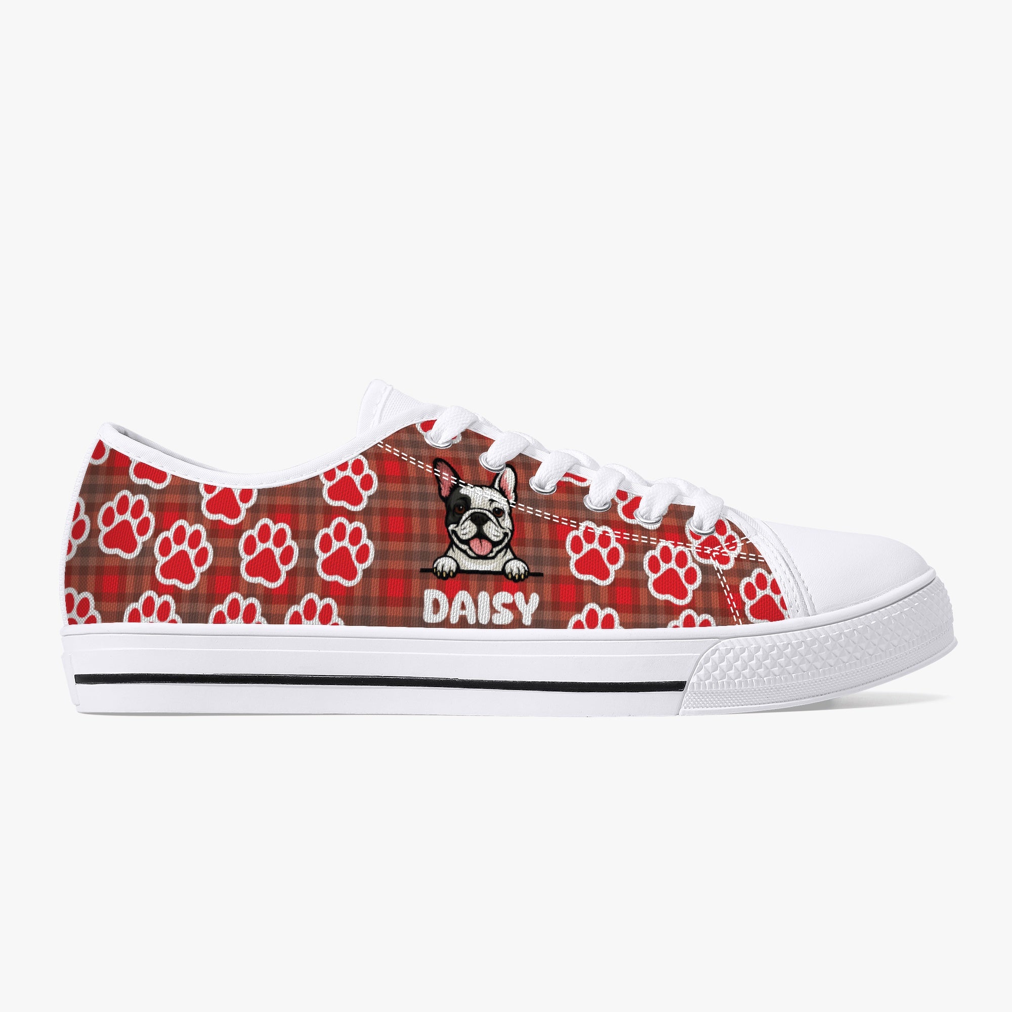 Hunter - Personalized Classic Low-Top Canvas Shoes