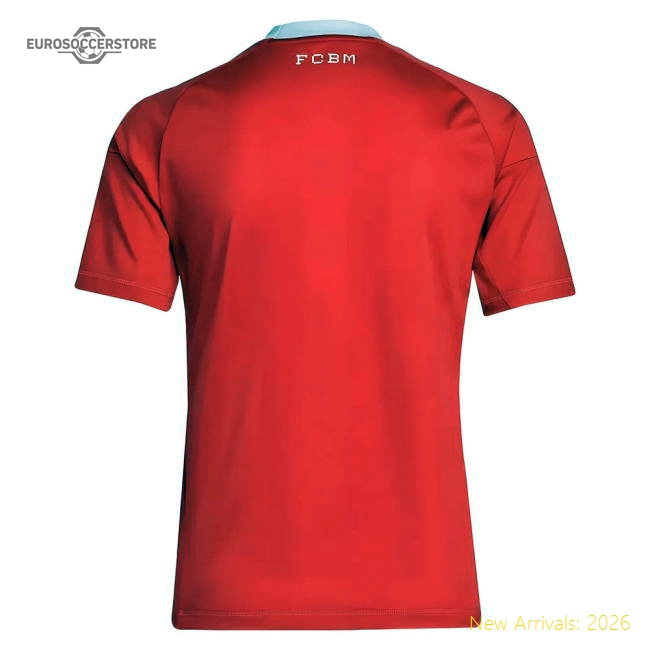 2025-2026 Bayern Munchen Third Goalkeeper Football Jersey (Pure Ruby) -