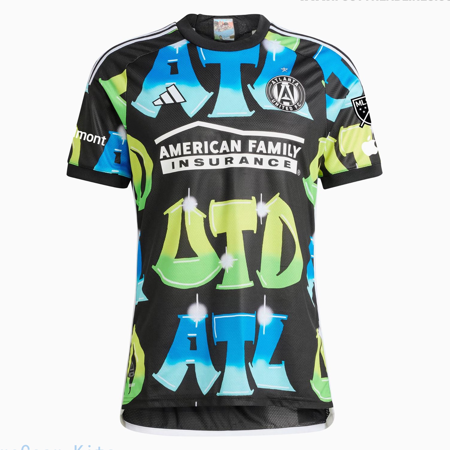 [LK] 2023 Graffiti Inspired Atlanta United Kit Released Third Jersey