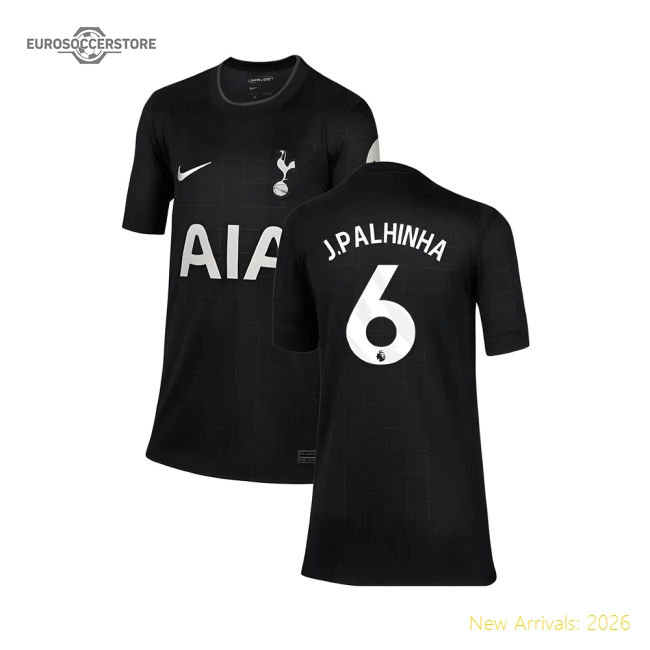 Official 2025-2026 Tottenham Away Shirt (kids) (j.palhinha 6)