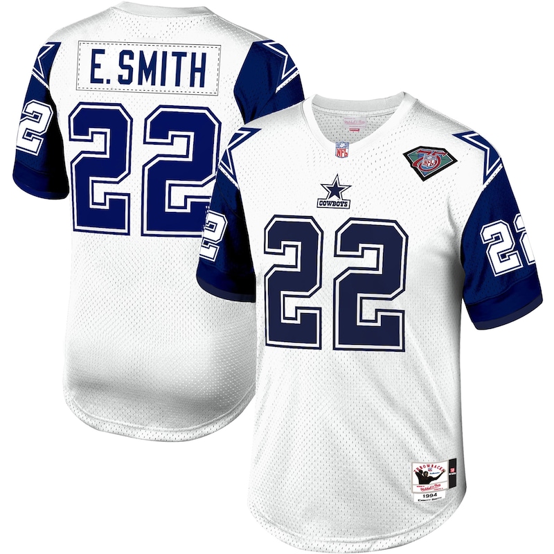 None Emmitt Smith Dallas Cowboys Championship Contender Replica Jersey