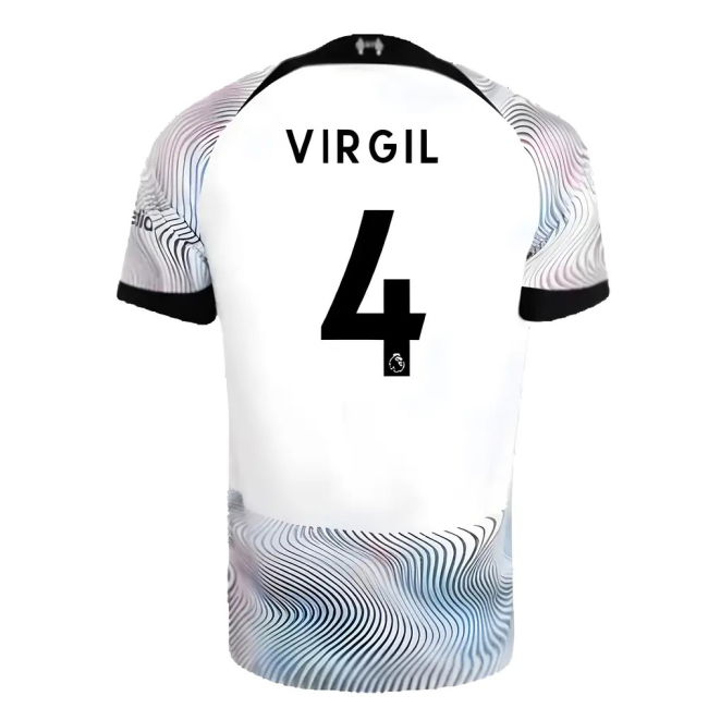 Top Tier Liverpool Liverpool Away Vapor Player Issue Shirt Virgil ...