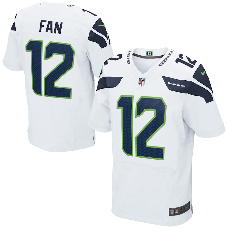 None 12s Seattle Seahawks Powerhouse Team Replica Jersey Football Appa