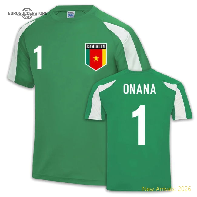 Durable Cameroon Sports 20242025 Training Shirt () Lightweight