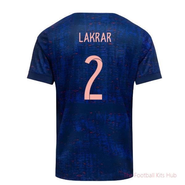 2025 France Womens Team Home Shirt (Kids) (Lakrar 2)