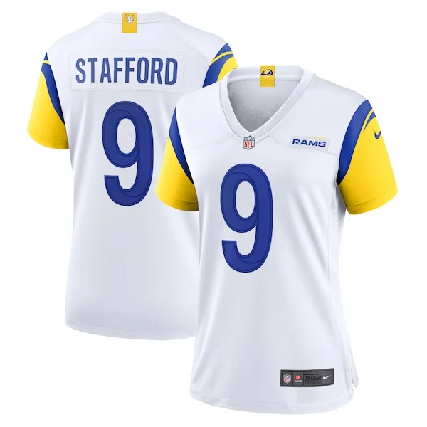 Los Angeles Rams Game NFL Jersey - White | Authentic Football Apparel