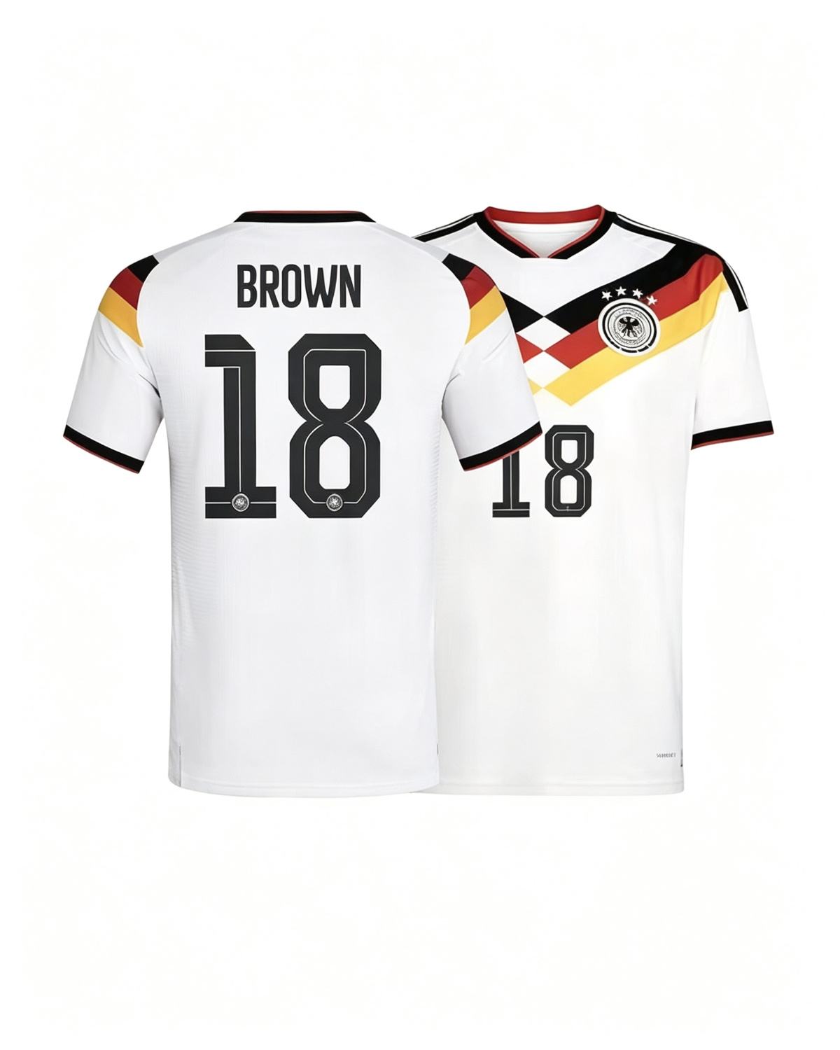 [HP] Germany #18 Jeremy Frimpong 2026 World Cup Goal + Assist Home Jersey