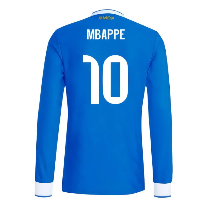 2025-2026 RM Third Football Shirt (Mbappe 10) Lightweight