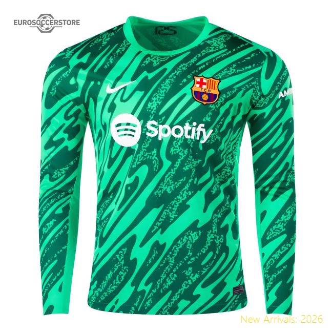 Barcelona 2024-25 Home Fan Version For Adults (Green) Game Day Jersey