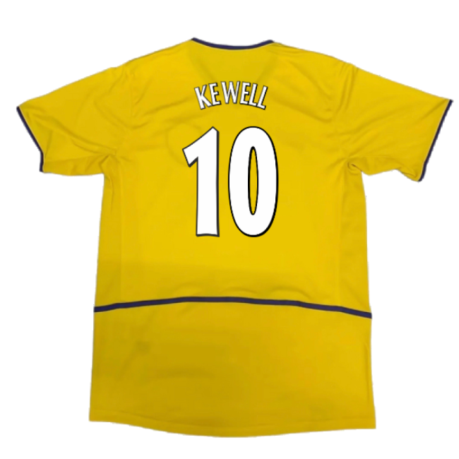Superior Craftsmanship Leeds Away Shirt Excellent Kewell #10 Lates...