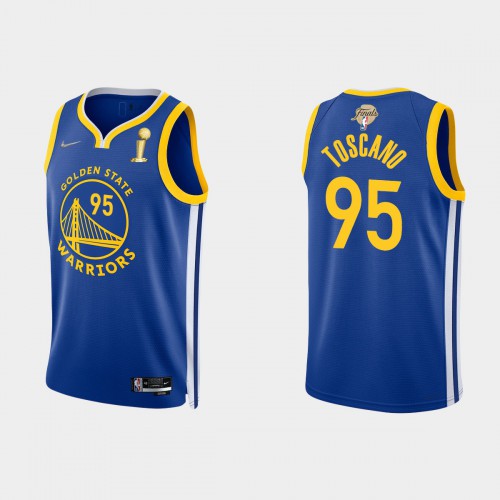 Golden State Warriors Juan Game-Ready Replica Jersey Classic Style #95