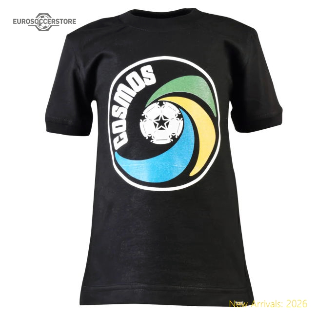 Kids NASL New York Cosmos T-Shirt - Black
