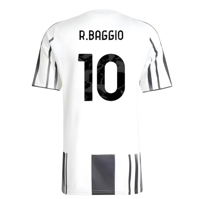Pro Series Juve Juventus Home Shirt R Baggio #10 Latest Edition De...