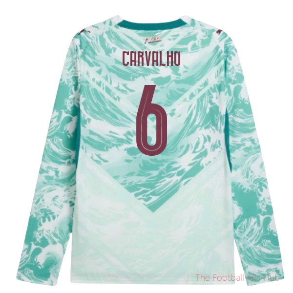 [LK] 2026/27 Portugal Long Sleeves Away Shirt (Carvalho 6)