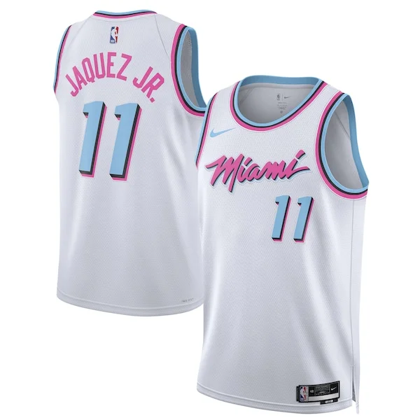 Jaime Jaquez MIA Swingman Jersey - top-tier modern - White game-day