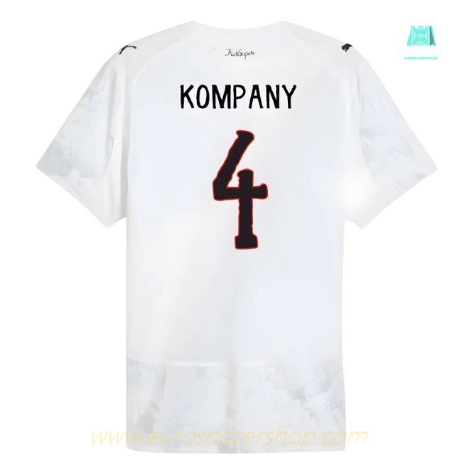 2025-2026 KIDSUPER x Manchester City CWC Authentic Shirt (White) (Kompany 4)