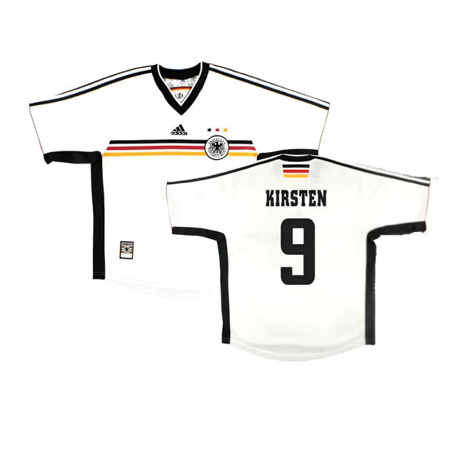 Pro Style Germany Home Player Jersey 1998-1999 (Kirsten 9)