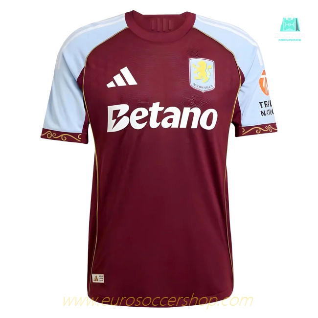 2025-2026 Aston Villa Authentic Home Shirt