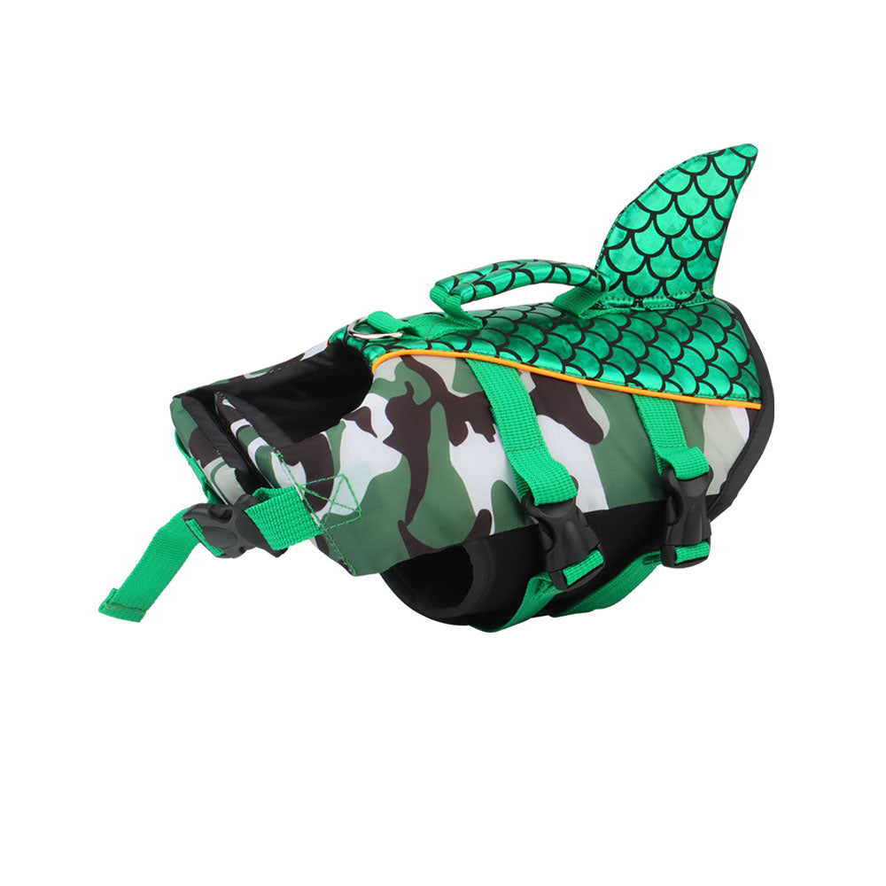 French Bulldog Frenchie Reflective Scales Life Jacket Swim Vest Warm Dog Outfit