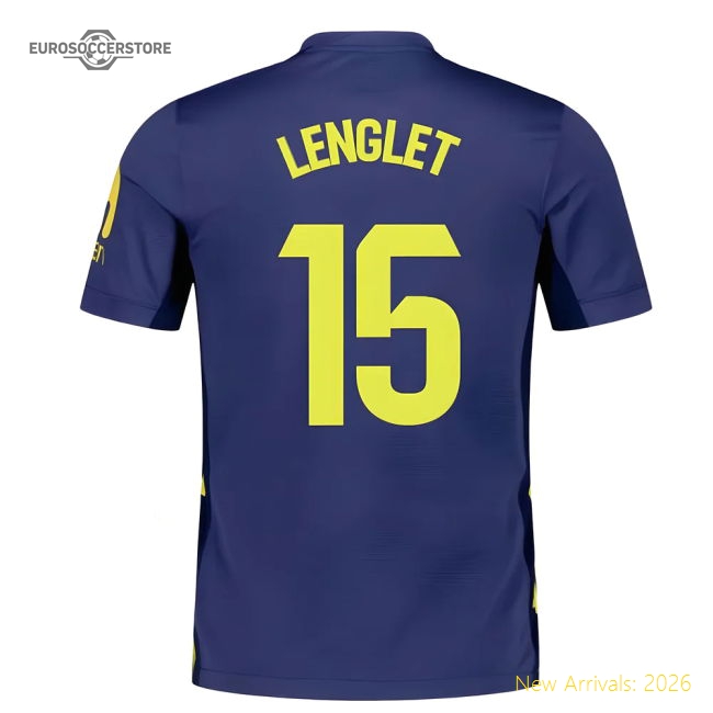 First-class Away Atletico Madrid Lenglet Jersey 2025-2026 Flexible