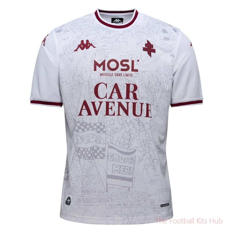 Men Metz Away Shirt 2025/26