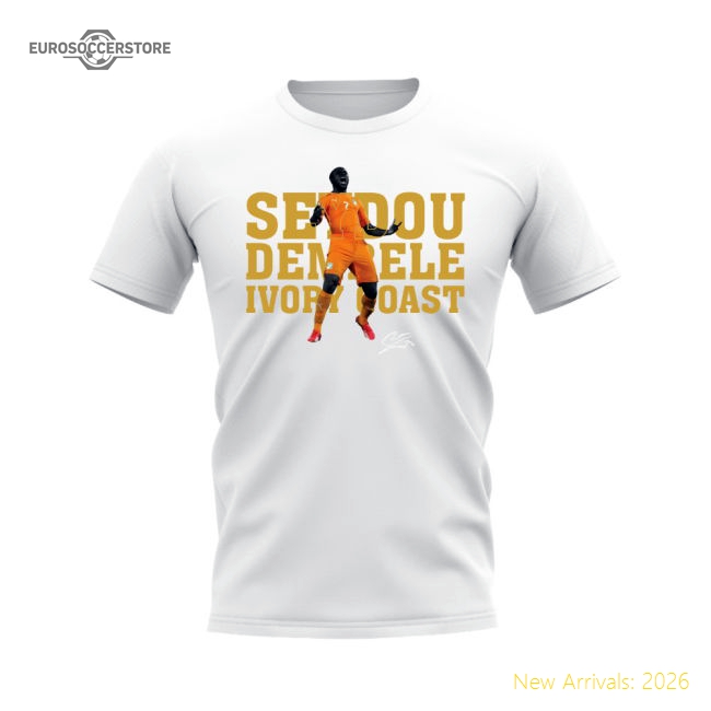 Seydou Doumbia Ivory Coast Player Tee (white) - Match Quality