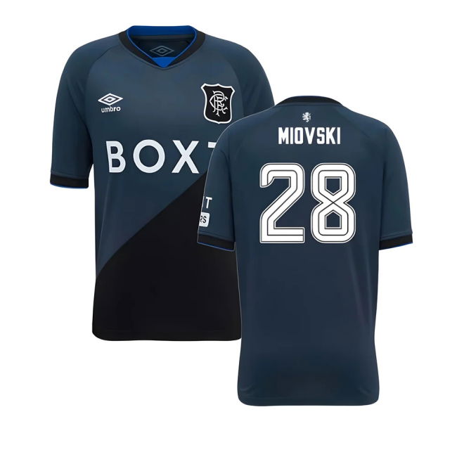 2025-2026 Rangers Official Third Third Kids - Modern Player Version -