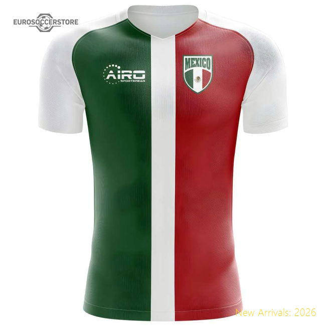Durable Mexico Flag 20252026 Concept Jersey () Sleek Slim