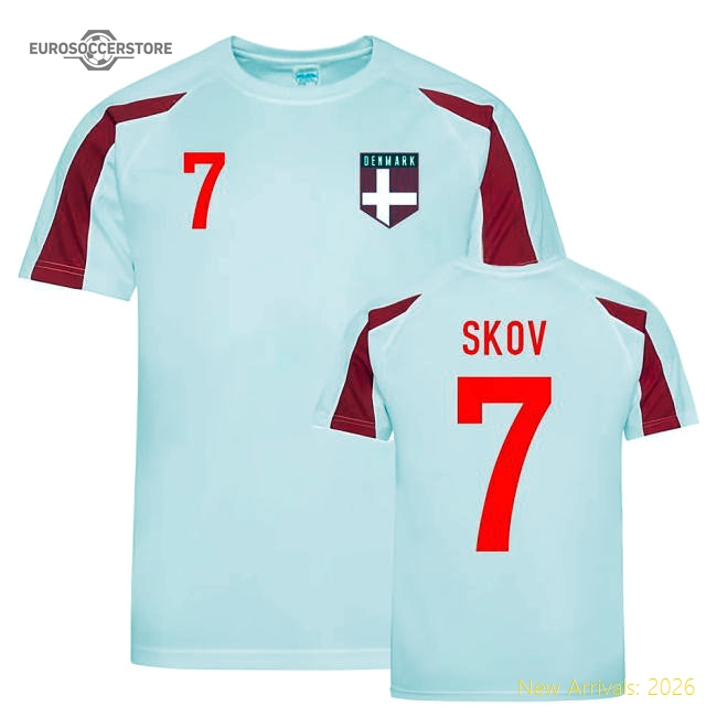 Official Denmark 2024-2025 Official Training Shirt Mobility